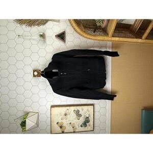 Lululemon Vintage Black Igloo Sunrise Full Zip Fleece Jacket - Size - 8